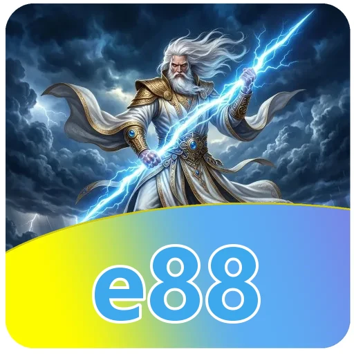 Ikon e88 untuk verifikasi berkas APK